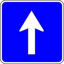 Information One Way Traffic