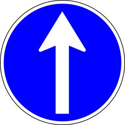 Mandatory Direction Up