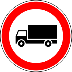 Prohibited Access Truck