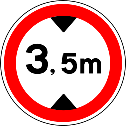 Prohibited Cargo Height
