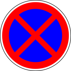 Prohibited Parking Stopping Signage