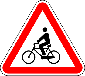 Warning Cyclist