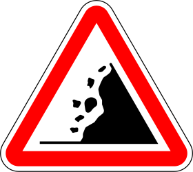 Warning Falling Rocks