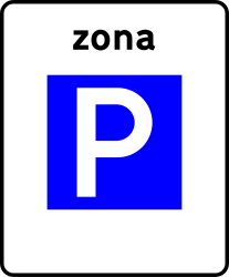 information-parking-zone