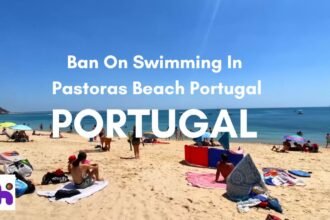 Ban on swimming in Portugal