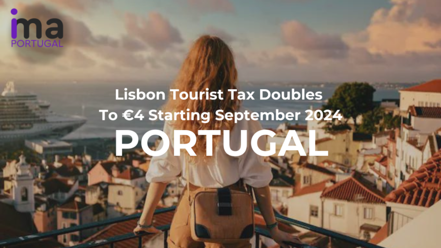 Lisbon Tourist Tax Doubles to €4 Starting September 2024