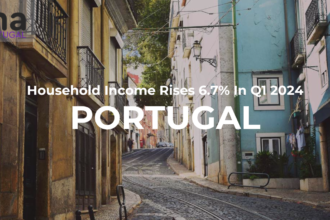 Portugal Household Income Rises 6.7% In Q1 2024