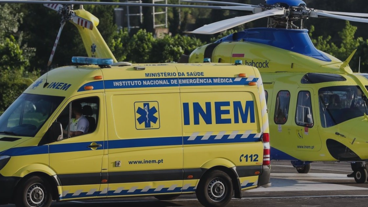 emergency medical helicopters in Portugal