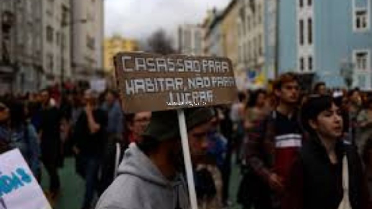 Portugal's Housing crisis protest