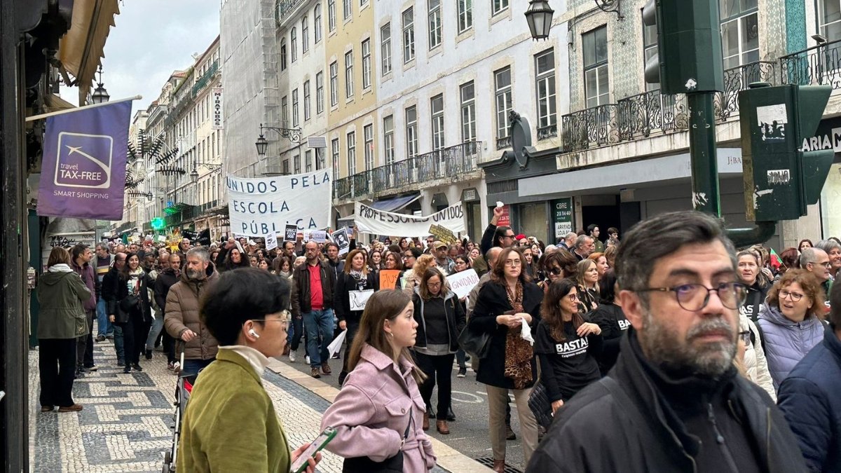 Social Security Workers Strike In Lisbon