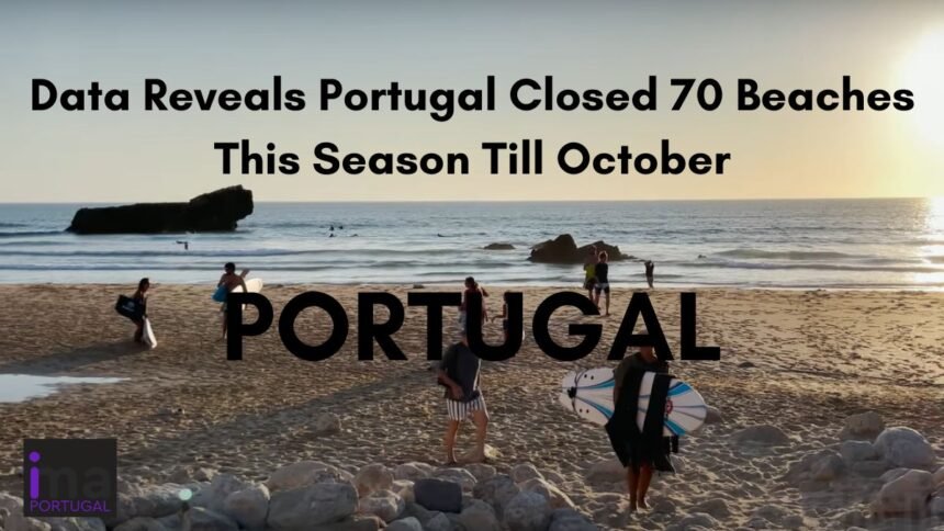 Portugal closed 70 beaches