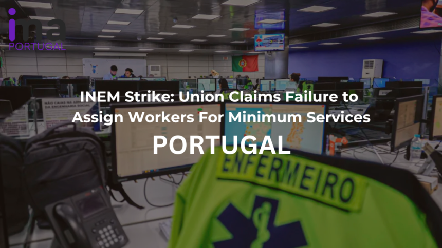 INEM Strike: Union Claims Failure to Assign Workers For Minimum Services