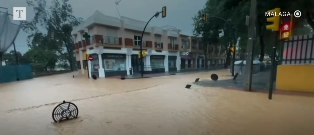 Portugal flood warning 